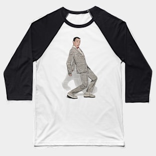 Pee Wee Watercolor Vintage Baseball T-Shirt
